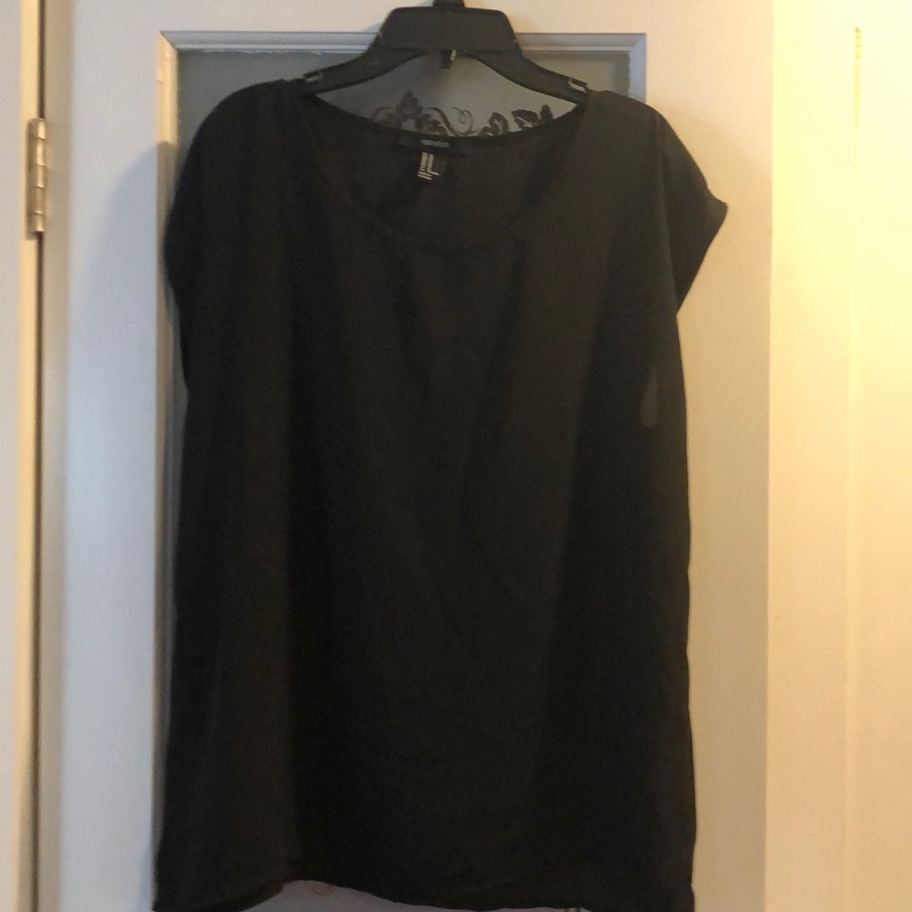 Like new black blouse size Medium